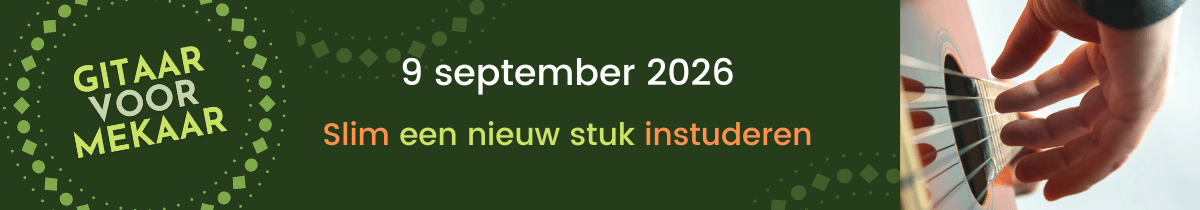 slim instuderen bij Gitaar voor Mekaar