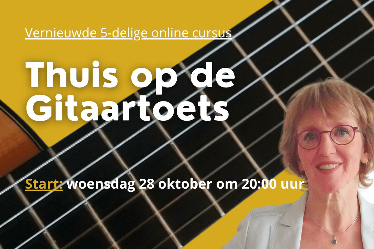 gitaarcursus Thuis op de Gitaartoets